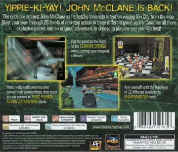 Die Hard Trilogy 2 - Viva Las Vegas (EU) box cover back